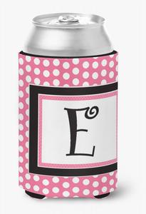 Monogram Letter Can or Bottle Hugger - 617375995628