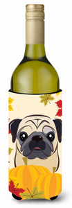 Thanksgiving Dog Design Wine Bottle Hugger - 638508209153