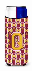 Letter Football Ultra Hugger for slim cans - 638508050892