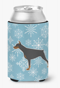 Winter Snowflake Dog Design Can or Bottle Hugger - 638508505439