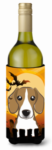 Halloween with Dog Design Wine Bottle Hugger - 638508120144