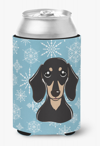 Snowflake Dog Design Can or Bottle Hugger - 638508107497