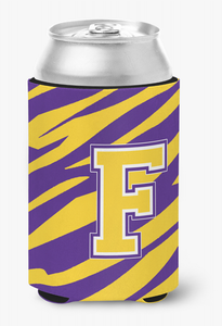 Monogram Letter Can or Bottle Hugger - 617375998094