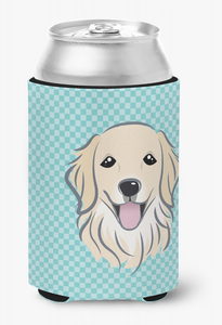 Dog Face Checkerboard Can or Bottle Hugger - 615872892365