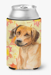 Dog With Fall Design Can or Bottle Hugger - 652259206735