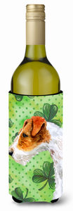 Dog with St Patrick's Design Wine Bottle Hugger - 652259169535
