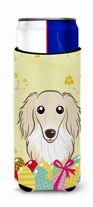 Dog Art Easter Egg Hunt Ultra Hugger for slim cans - 638508201218