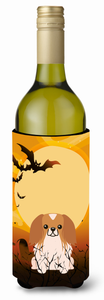 Halloween with Dog Design Wine Bottle Hugger - 638508541680