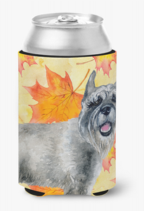 Dog With Fall Design Can or Bottle Hugger - 652259206599