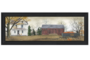 Pumpkins For Sale 4 Black Framed Print Wall Art - 606114034865