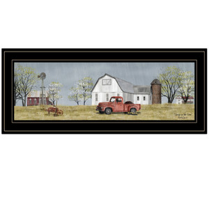 Spring On The Farm 2 Black Framed Print Wall Art - 606114088967