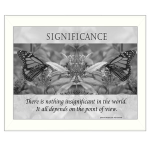 Significance 6 White Framed Print Wall Art - 606114159148