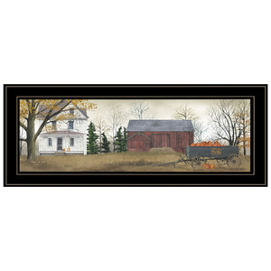 Pumpkins For Sale 3 Black Framed Print Wall Art - 606114063230