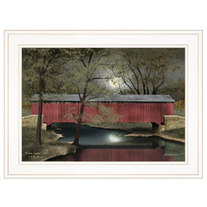 Warm Summers Eve 1 White Framed Print Wall Art - 606114033097