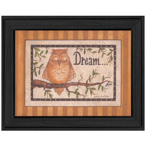 Dream 2 Black Framed Print Wall Art - 606114040644