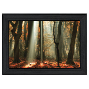 Beam Me Up Black Framed Print Wall Art - 606114041573