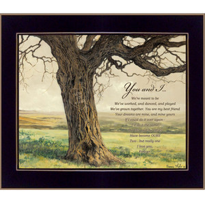 Forever 6 Black Framed Print Wall Art - 606114158073