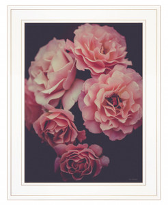 Dreamy Rose 1 White Framed Print Wall Art - 606114056331
