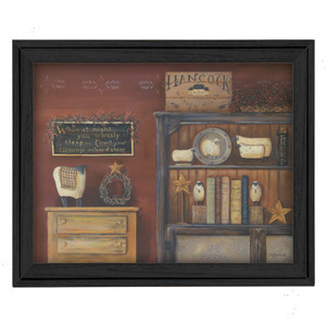 Count Your Blessings 3 Black Framed Print Wall Art - 606114036685