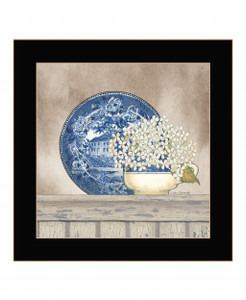 Farmhouse Blues I 1 Black Framed Print Wall Art - 606114061670