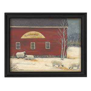 Hartwick Wool Co Black Framed Print Wall Art - 606114036593