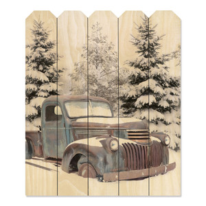 Chevy At The Farm Unframed Print Wall Art - 606114049869