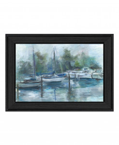 Lagoon 2 Black Framed Print Wall Art - 606114056430
