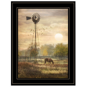 Berks Co. Sunrise Black Framed Print Wall Art - 606114039525