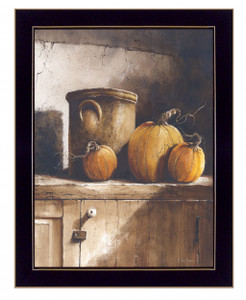Crocks And Pumpkins 2 Black Framed Print Wall Art - 606114048886