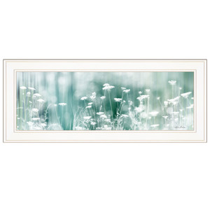 Dreamy Meadow 1 White Framed Print Wall Art - 606114039464