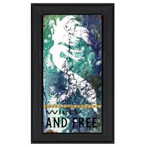 Wild And Free 2 Black Framed Print Wall Art - 606114037422
