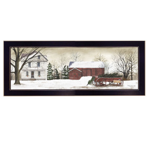 Christmas Trees For Sale 4 Black Framed Print Wall Art - 606114056997