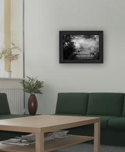 Beauty Grayscale 1 Black Framed Print Wall Art - 606114072379