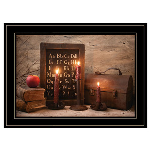 School Nights 3 Black Framed Print Wall Art - 606114071105