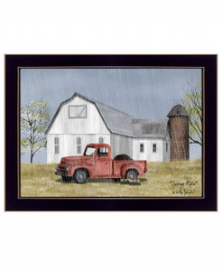 Spring Rain 1 Black Framed Print Wall Art - 606114061076