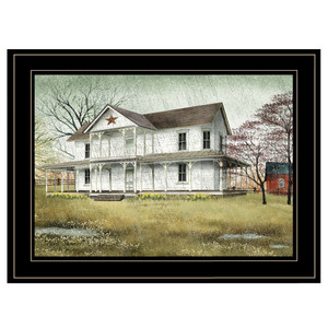April Showers 2 Black Framed Print Wall Art - 606114029984