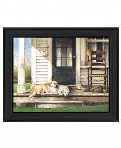 Chase And Molly Black Framed Print Wall Art - 606114071662