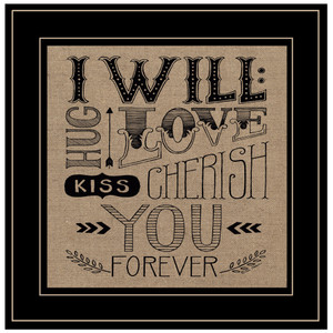 Forever 2 Black Framed Print Wall Art - 606114089148