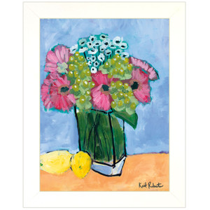 Kitchen Table Series II White Framed Print Wall Art - 606114057857