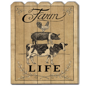 Farm Life Unframed Print Wall Art - 606114037996