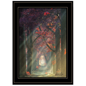 Path Of Happiness 2 Black Framed Print Wall Art - 606114041719