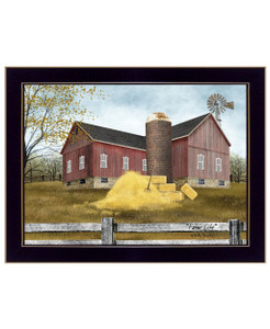 Farm Life 1 Black Framed Print Wall Art - 606114161615