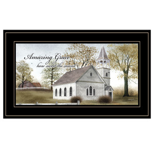 Amazing Grace 6 Black Framed Print Wall Art - 606114063117