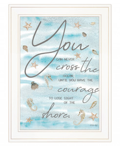 You Can Never 2 White Framed Print Wall Art - 606114050599