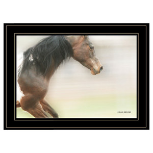 Leap Of Faith 3 Black Framed Print Wall Art - 606114071112