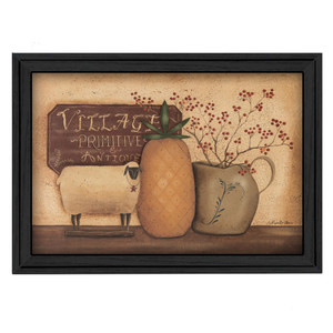 Country Necessities Black Framed Print Wall Art - 606114036654