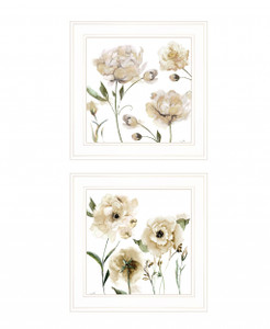 Set Of Two Brittany I And Sea II 1 White Framed Print Wall Art - 606114054672