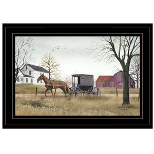 Goin To Market 3 Black Framed Print Wall Art - 606114063575