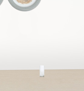 2" Silver Flameless Tabletop Hurricane Candle Holder - 606114743064