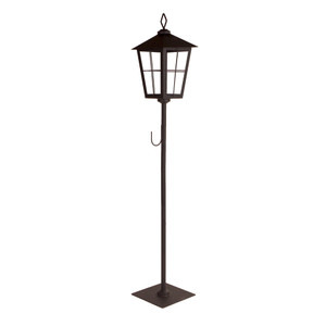 43" Black Flameless Lantern Candle Holder - 606114742616